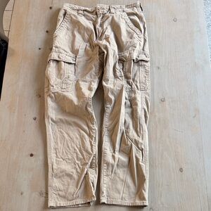 Wrangler Men's Beige Cargo Pants